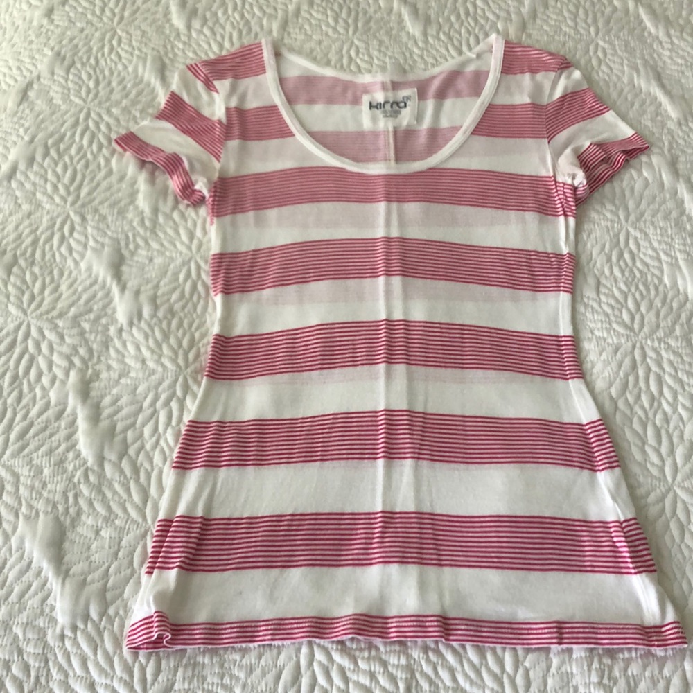 Kirra Short Sleeve Stripe Top